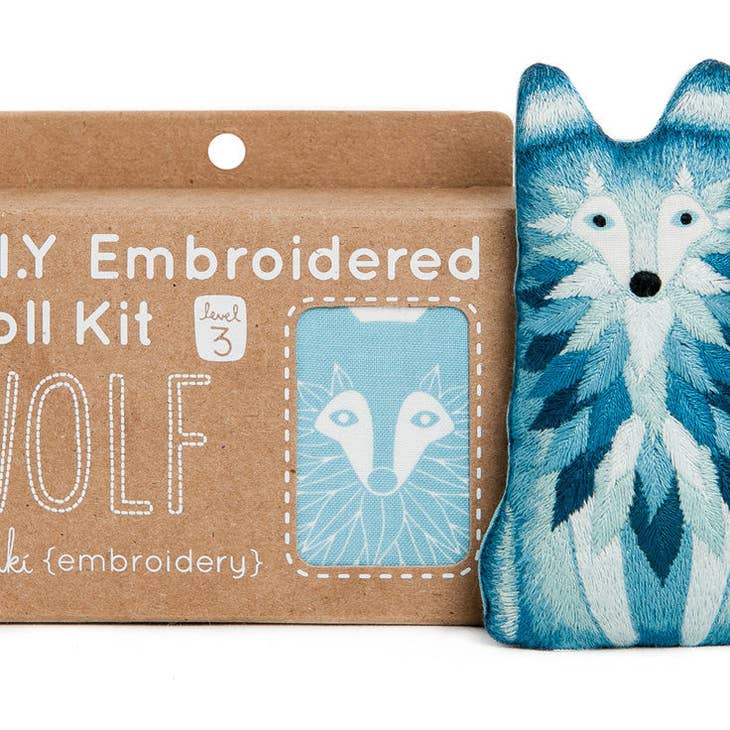 Wolf - Embroidery Kit