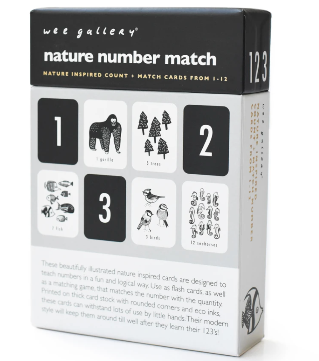 Nature Number Cards
